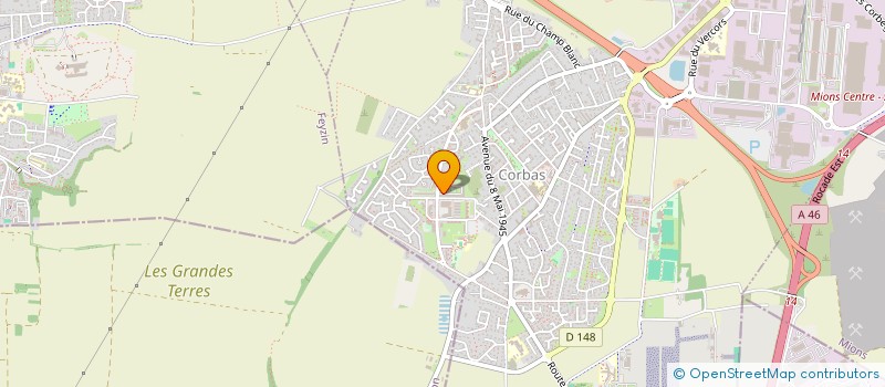 localisation de l'entreprise MONSIEUR PHILIPPE GONON à CORBAS