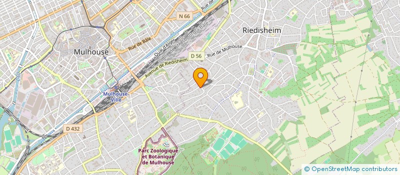 localisation de l'entreprise MONSIEUR PHILIPPE GONTHIER  RIEDISHEIM