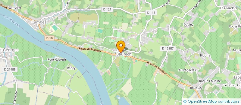 localisation de l'entreprise MONSIEUR PHILIPPE GONTHIER  BAURECH