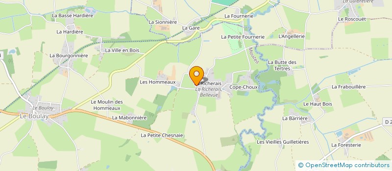 localisation de l'entreprise MONSIEUR PHILIPPE GONTIER  MOUZEIL