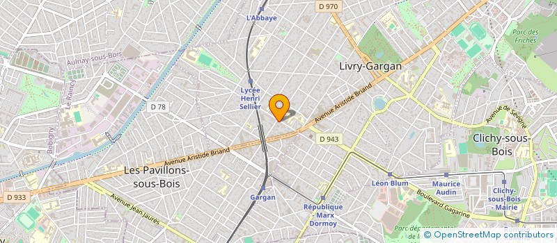 localisation de l'entreprise MONSIEUR PHILIPPE GONZALEZ  LIVRY-GARGAN