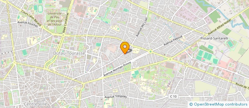 localisation de l'entreprise MONSIEUR PHILIPPE GORDE à PAU