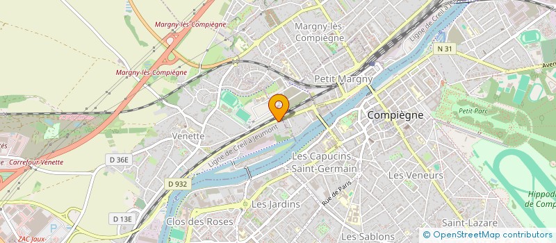 localisation de l'entreprise MONSIEUR PHILIPPE GOSSART à VENETTE