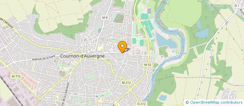 localisation de l'entreprise MONSIEUR PHILIPPE GOSSET à PERIGNAT-SUR-ALLIER