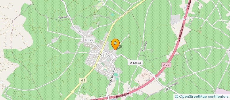 localisation de l'entreprise MONSIEUR PHILIPPE GOTTIS  VALROS