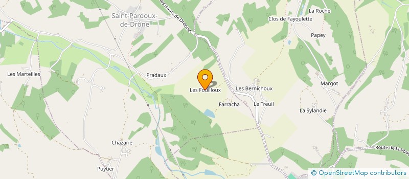 localisation de l'entreprise MONSIEUR PHILIPPE GOUAUD  VANXAINS