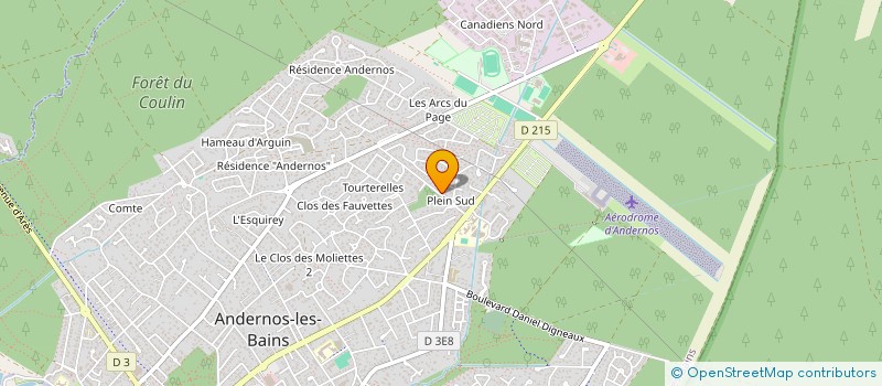 localisation de l'entreprise MONSIEUR PHILIPPE GOUHIER  ANDERNOS-LES-BAINS