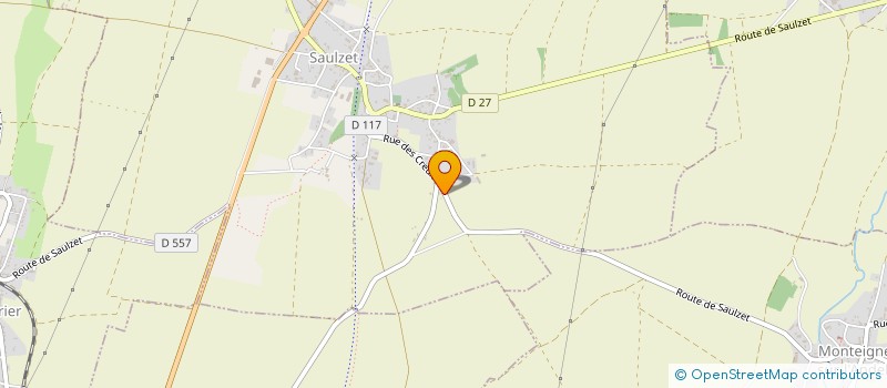 localisation de l'entreprise MONSIEUR PHILIPPE GOUJON  BIOZAT