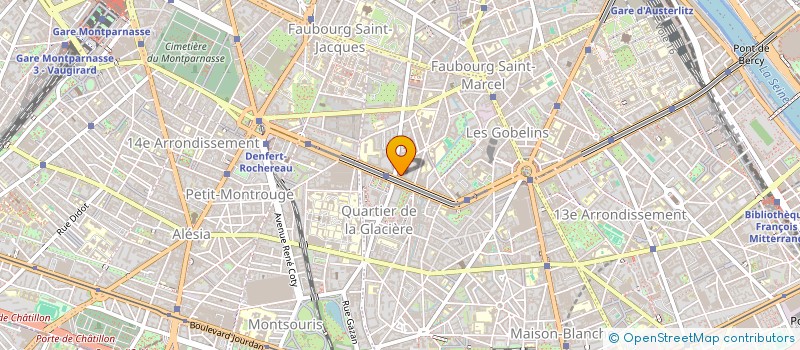 localisation de l'entreprise MONSIEUR PHILIPPE GOUJON  PARIS