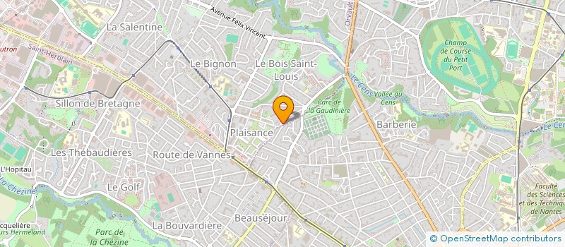 localisation de l'entreprise MONSIEUR PHILIPPE GOULLETQUER à ORVAULT