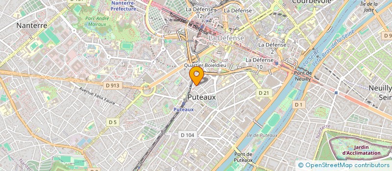 localisation de l'entreprise MONSIEUR PHILIPPE GOURAT à PUTEAUX
