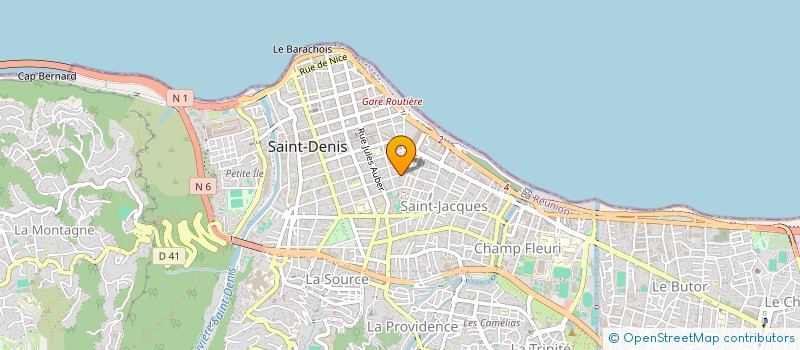 localisation de l'entreprise MONSIEUR PHILIPPE GOURET à SAINT-DENIS