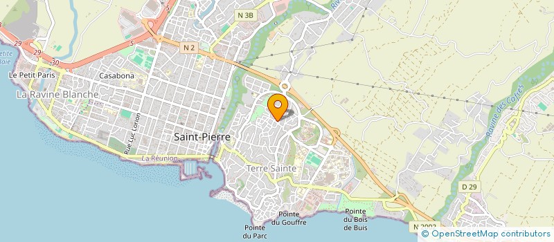 localisation de l'entreprise MONSIEUR PHILIPPE GOURIOU à SAINT-PIERRE