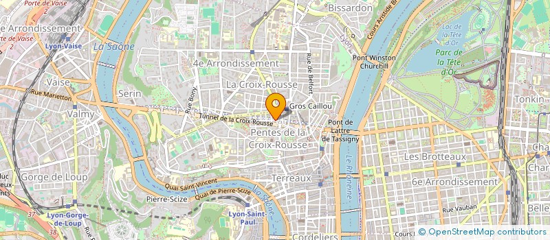 localisation de l'entreprise MONSIEUR PHILIPPE GOURMOUX à LYON