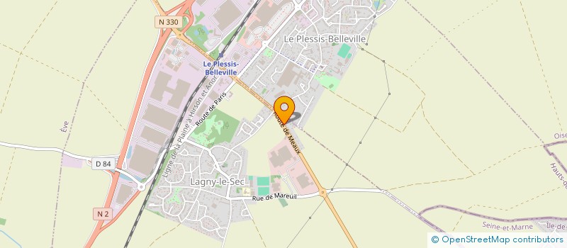 localisation de l'entreprise MONSIEUR PHILIPPE GOURRET à LAGNY-LE-SEC
