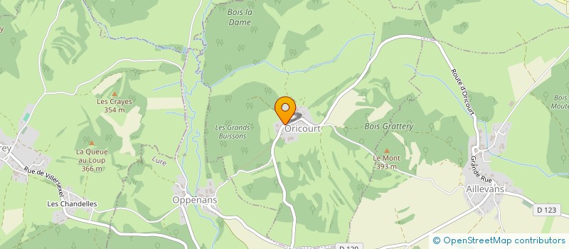 localisation de l'entreprise MONSIEUR PHILIPPE GOUX  ATHESANS-ETROITEFONTAINE