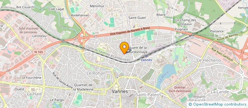 localisation de l'entreprise MONSIEUR PHILIPPE GOUZIEN à VANNES