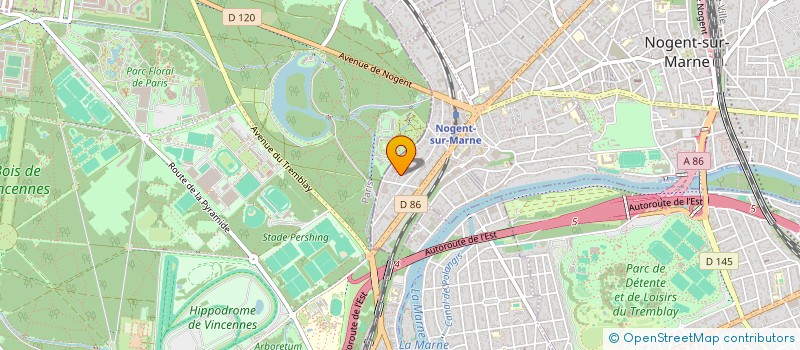 localisation de l'entreprise MONSIEUR PHILIPPE GOY à NOGENT-SUR-MARNE