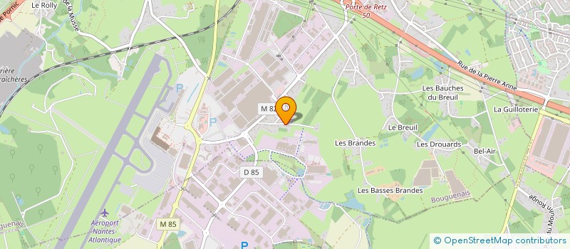 localisation de l'entreprise MONSIEUR PHILIPPE GOYAT à BOUGUENAIS