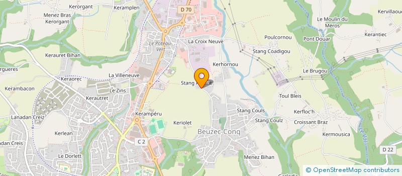 localisation de l'entreprise MONSIEUR PHILIPPE GOYEC  CONCARNEAU