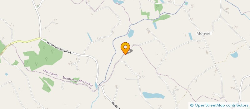 localisation de l'entreprise MONSIEUR PHILIPPE GRALL  MONVIEL