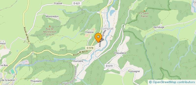 localisation de l'entreprise MONSIEUR PHILIPPE GRAMPEYRE à BESSE ET SAINT ANASTAISE