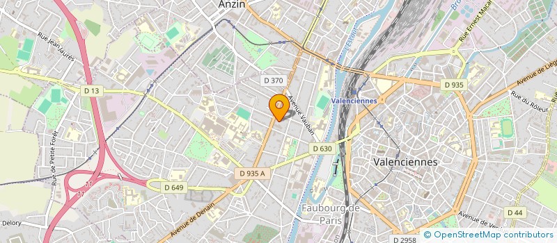 localisation de l'entreprise MONSIEUR PHILIPPE GRANATO à VALENCIENNES
