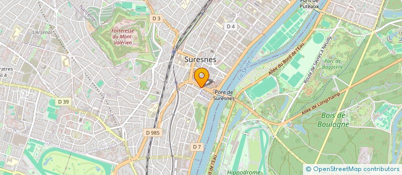 localisation de l'entreprise MONSIEUR PHILIPPE GRANDFOND à SURESNES