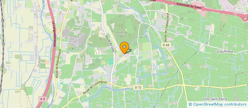 localisation de l'entreprise MONSIEUR PHILIPPE GRANGER  ORANGE