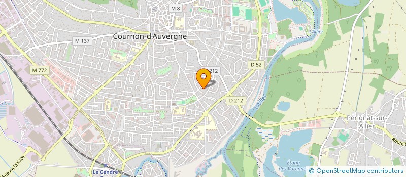 localisation de l'entreprise MONSIEUR PHILIPPE GRANSEIGNE  COURNON-D'AUVERGNE