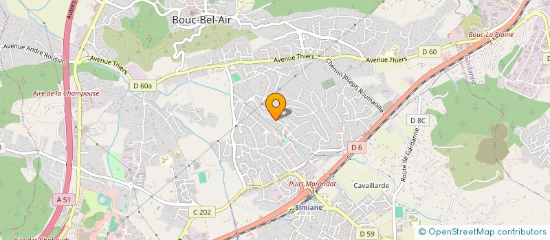 localisation de l'entreprise MONSIEUR PHILIPPE GRASSELLI à BOUC-BEL-AIR