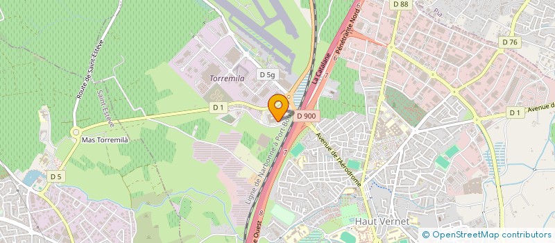 localisation de l'entreprise MONSIEUR PHILIPPE GRASSET-MOREL  PERPIGNAN