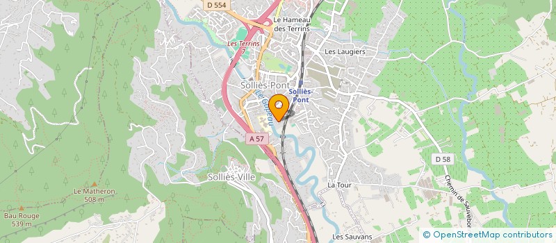 localisation de l'entreprise MONSIEUR PHILIPPE GRAZIANO  LA CRAU