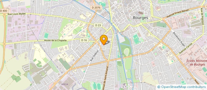 localisation de l'entreprise MONSIEUR PHILIPPE GREARD à BOURGES