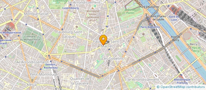 localisation de l'entreprise MONSIEUR PHILIPPE GREGOIRE  PARIS