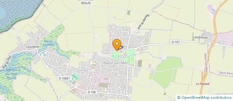 localisation de l'entreprise MONSIEUR PHILIPPE GRELARD  NIEUL-SUR-MER