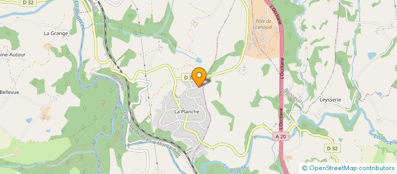 localisation de l'entreprise MONSIEUR PHILIPPE GRENET  BOISSEUIL