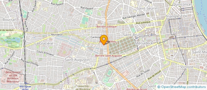 localisation de l'entreprise MONSIEUR PHILIPPE GRIERE à BORDEAUX