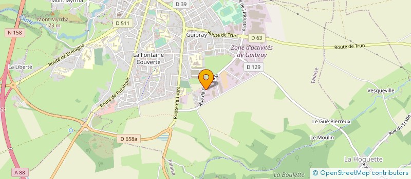 localisation de l'entreprise MONSIEUR PHILIPPE GRIMALDI à FALAISE