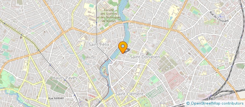 localisation de l'entreprise MONSIEUR PHILIPPE GRIMAUD à NANTES