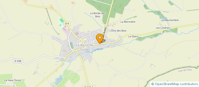 localisation de l'entreprise MONSIEUR PHILIPPE GROHANDO à LA BAZOCHE-GOUET