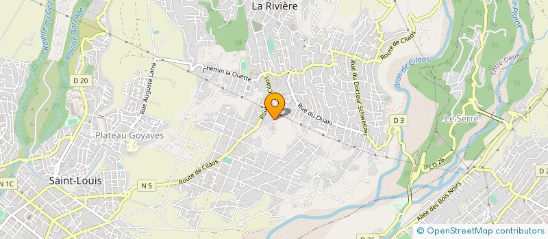 localisation de l'entreprise MONSIEUR PHILIPPE GRONDIN  SAINT-LOUIS