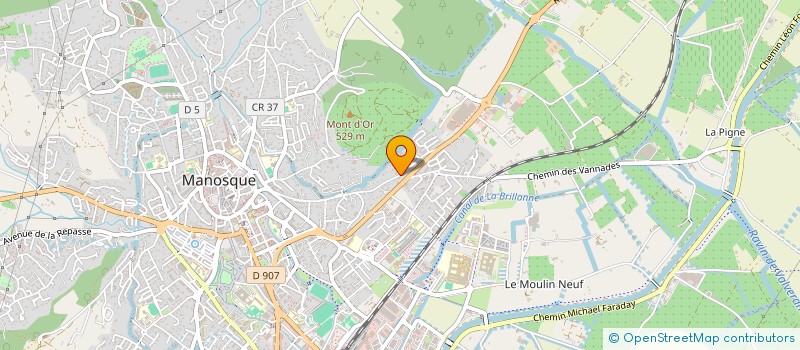 localisation de l'entreprise MONSIEUR PHILIPPE GROS à MANOSQUE