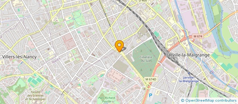 localisation de l'entreprise MONSIEUR PHILIPPE GROS  VANDUVRE-LES-NANCY