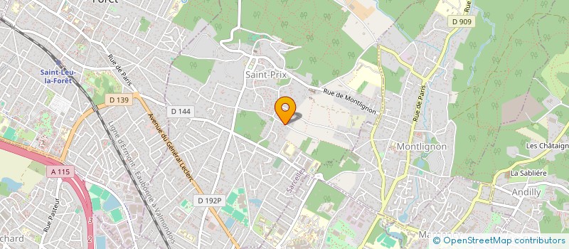 localisation de l'entreprise MONSIEUR PHILIPPE GROS à SAINT-PRIX