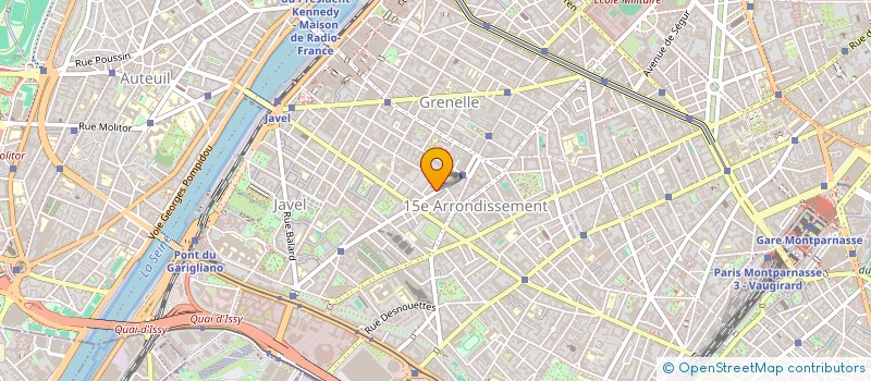 localisation de l'entreprise MONSIEUR PHILIPPE GROSJEAN  PARIS