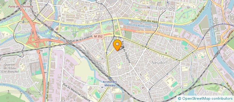 localisation de l'entreprise MONSIEUR PHILIPPE GROSLIER à STRASBOURG