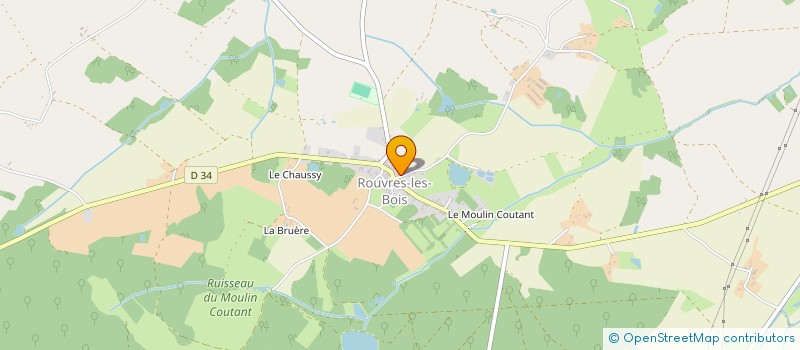 localisation de l'entreprise MONSIEUR PHILIPPE GROUSSIN à ROUVRES-LES-BOIS