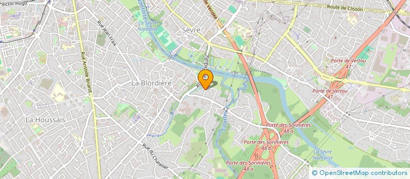 localisation de l'entreprise MONSIEUR PHILIPPE GROUX-CIBIAL  REZE