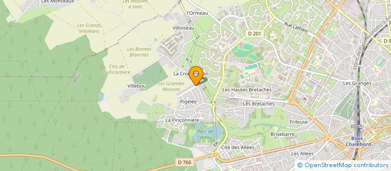 localisation de l'entreprise MONSIEUR PHILIPPE GRUET  BLOIS